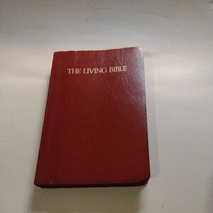 The Living Bible Red Letter Edition Tyndale 1979 Small Print.Any questions feel